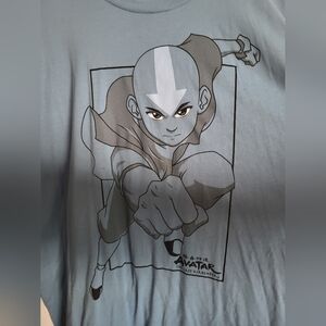 Nickelodeon Avatar Blue Long Sleeve Tee